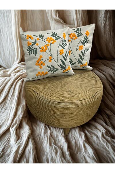 TekStilize Punch Cushion Cover 45 X 45 cm (2 Units)