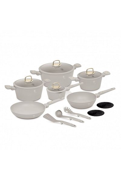 Berlinger Haus 15-piece Pot Set Sahara Collection Bh 8081