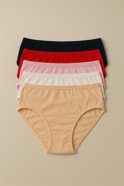 NOMOTHETIC 100% Cotton Women's Large Size Women's Bato High Waist Women's Pan...