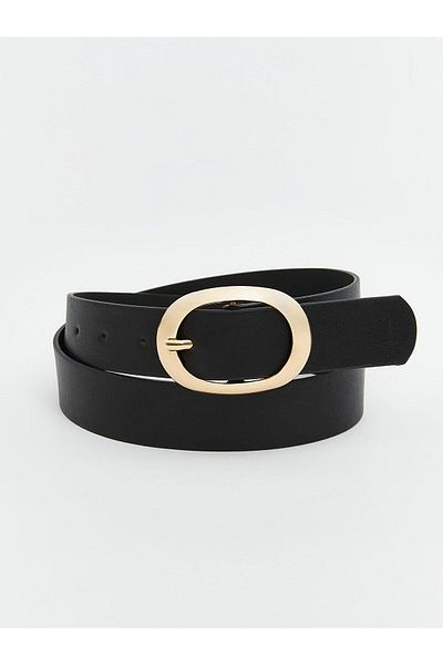 LC Waikiki LCW ACCESSORIES Δερμάτινη εμφάνιση Γυναικεία ζώνη 2 τεμαχίων (S5)