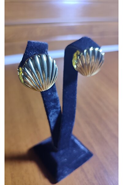 JEWELRY المحار عزر الذهب تصميم خاص أقراط صدف