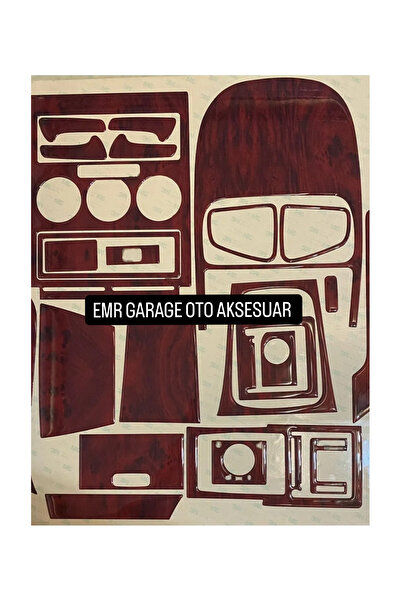 emrgarage Opel Astra G Full Set Torpido, Konsol, Trim, Göğüs Kaplama Set Maun...