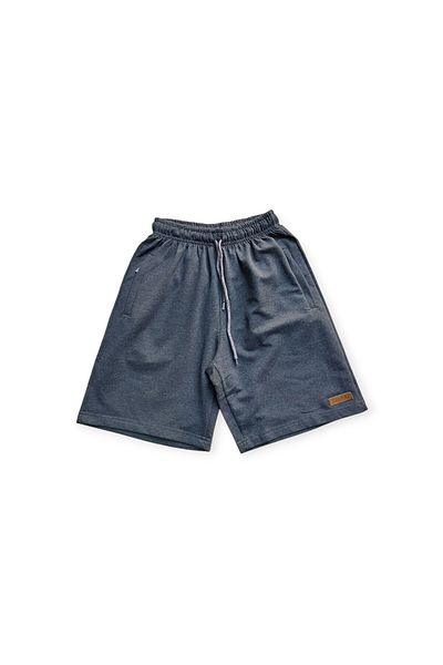 ZIDAN Men’s Relaxed Fit Cotton Shorts Anthracite– Soft, Breathable, Made in Turkey