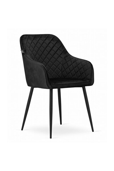 Avex Καρέκλα κουζίνας/σαλονιού σε στιλ πολυθρόνας, Artool, Nougat, βελούδο, μ...