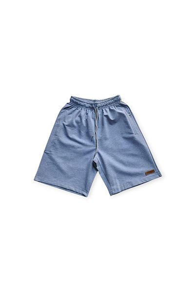 ZIDAN Men’s Relaxed Fit Cotton Shorts Gray– Soft, Breathable, Made in Turkey