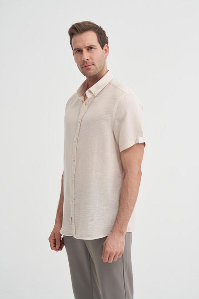 Cazador Slim Fit Slim Fit Short Sleeve Shirt