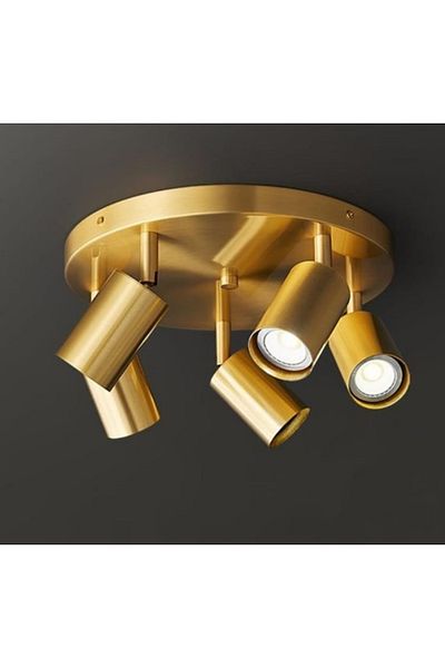 demet habek mylights Mylights Sports Modern Five-Led Led Chandelier Spot Plofonier Moving Chandelier
