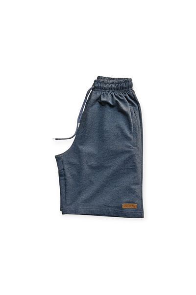 ZIDAN Men’s Relaxed Fit Cotton Shorts Anthracite– Soft, Breathable, Made in Turkey