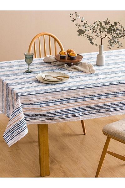 LC Waikiki Lcw Home Mixed Striped Table Cloth 140X180 cm (S5)