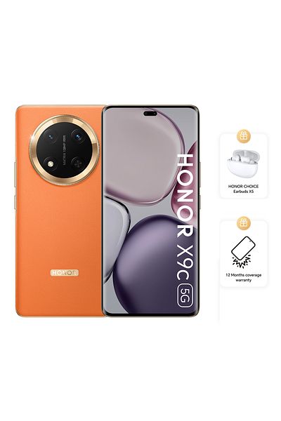 HONOR X9c 5G Dual SIM Orang 8GB RAM 256GB - Middle East Version