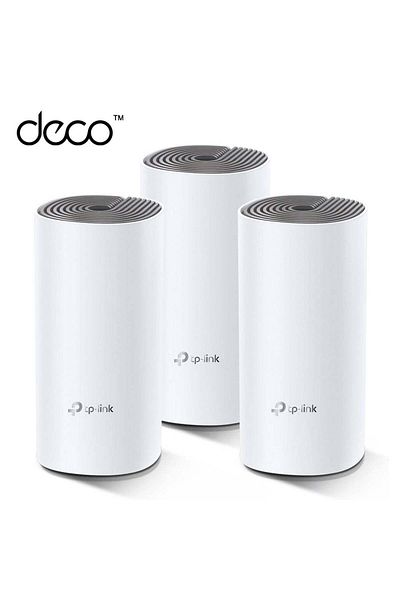 TP-LINK Deco E4 (3-Pack) AC1200 Advanced Whole Home Mesh Wi-Fi System