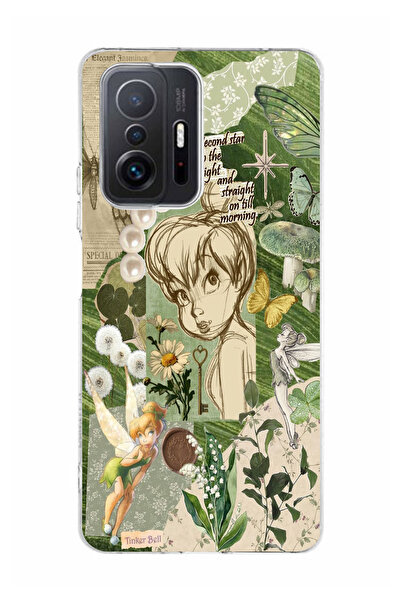 moonset Xiaomi Mi 11T / Mi 11T Pro Uyumlu Tinker Bell Tasarımlı Baskılı Şeffa...