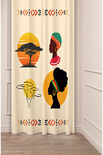 GREENDECOR Ethnic African Antique Nature Tree Patterned Bohemian Special Desi...