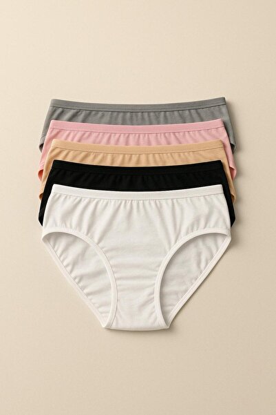 NOMOTHETIC 100% Cotton Women's Large Size Women's Bato High Waist Women's Pan...