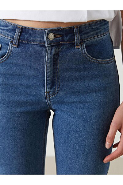 LC Waikiki LCW Jeans Mars Flare Kadın Jean Pantolon (S5)