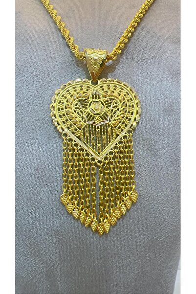 TUNCAY KUYUMCULUK HİNT PÜSKÜLLÜ 14 AYAR ALTIN KOLYE