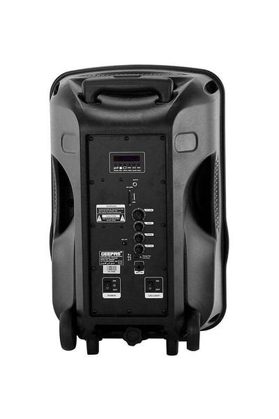 Geepas Portable & Rechargeable Professional Speaker System GMS8568