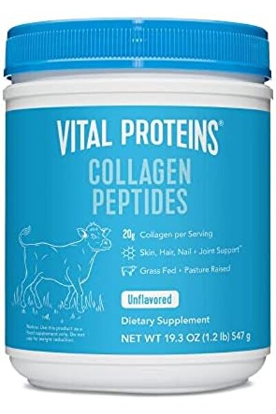 Vital Proteins ببتيدات الكولاجين، من أبقار تتغذى على العشب، باليو، خالية من ا...