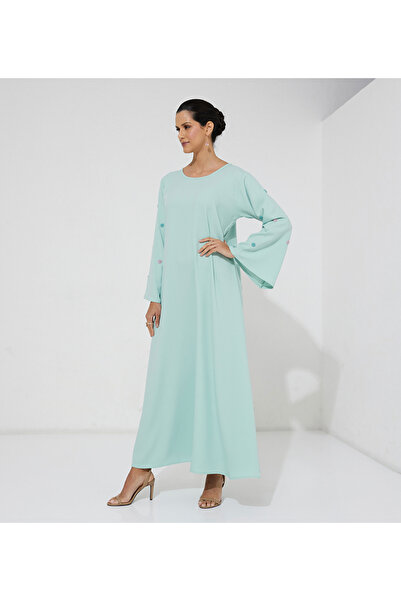Rosette Abaya Wide Tiffany Dress
