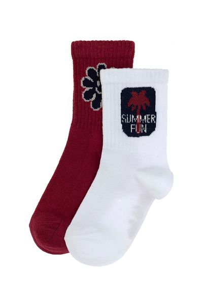 U.S. Polo Assn. Girl's Cherry Socket Socks 50311328 -Vr223