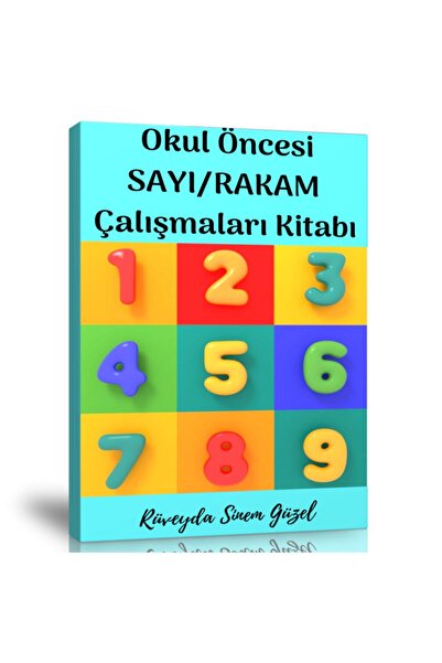 Enine Boyuna Eğitim Okul Öncesi Sayı-rakam Çalışmaları Kitabı