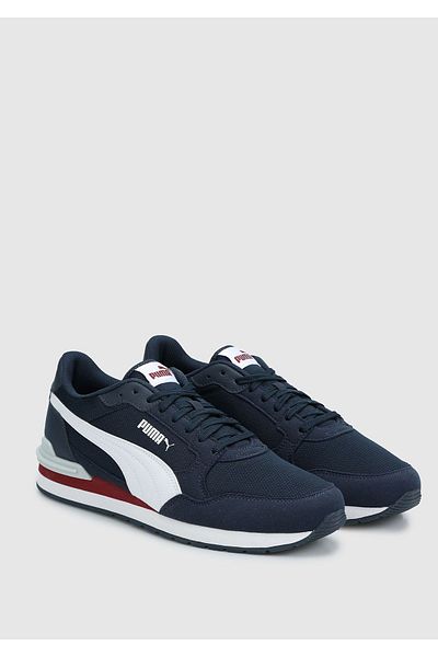 Puma St Runner 399666   02 V4 Mesh Club Navy Blue Casual Sports Shoes