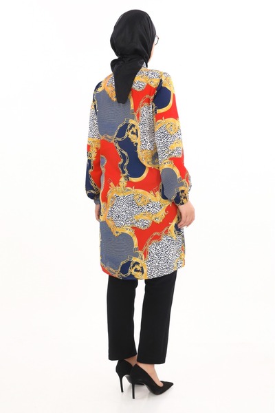 TUNİK Women's Patterned Hijab Tunic