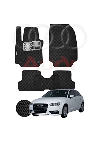 COLONY Audi A3 Hatchback (2012-2020) Hücreli Premium Eva Paspas Seti Tam Set ...