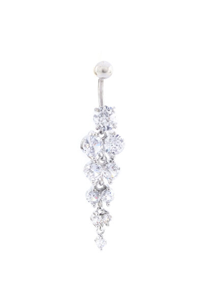 FerizZ 316L Çelik Çoklu Zirkon Taşlı Piercing  PRC-225