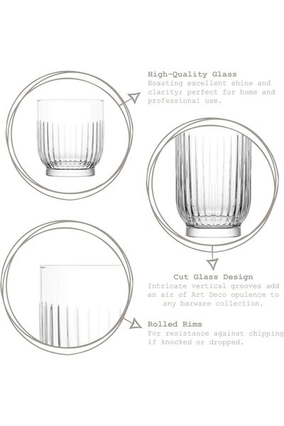 LAV -TOKYO TUMBLER 330cc 6PC ST