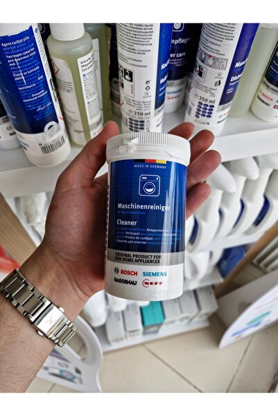 Bosch Çamaşır Makinesi Kazan Temizleyici ve Kireç Önleyici