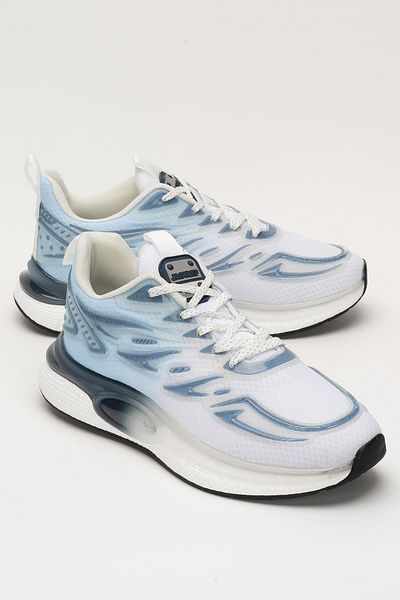 Liger Men's Daily Running Walking Sports Shoes Blue - White