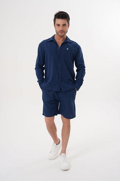Catto Peak Summer Top and Bottom Set 100% Cotton Oversize Shorts Shirt