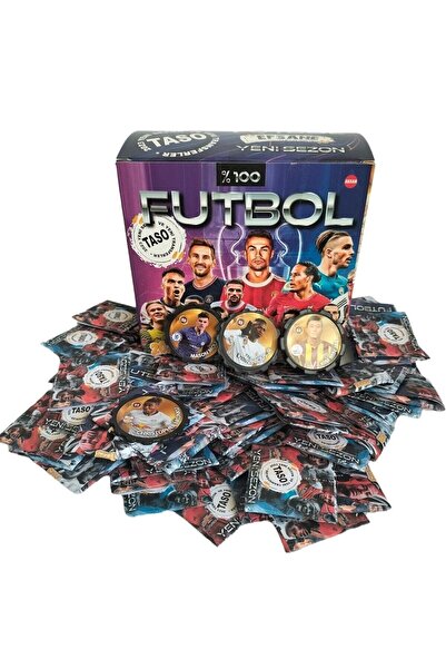 AKSAN Efsane Futbol Taso 25 Adet Oyuncak - Futbolcu Taso