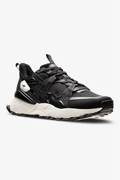 Lescon Trail Mercury 4 Black White Comfort Casual Daily Sports Shoes