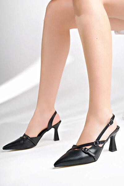 altın moda shoes حذاء نسائي بكعب عالٍ من الجلد اللامع باللون العنابي 155