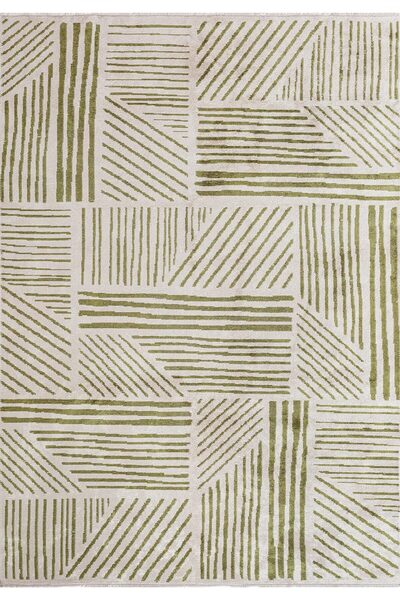 BM Home FIELD YEŞİL - EKRU 160X230 CM HALI