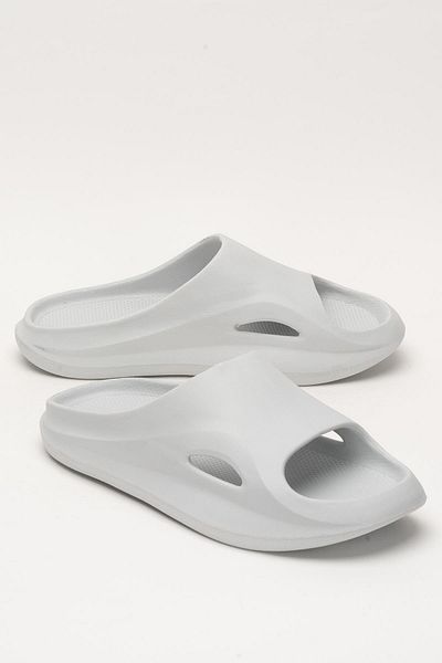 Liger Men's Eva Comfortable Comfort Beach Summer Daily Slippers Gray