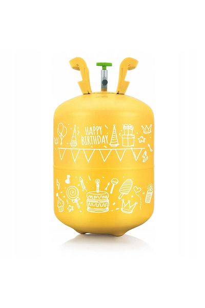 Ricokids Set de butelii de heliu Ricokids BALLON TIME, Capacitate 0,20 m3 cu reductor Include 30 de baloane colorate