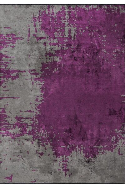 BM Home PAINT MOR - GRİ 80X300 CM HALI