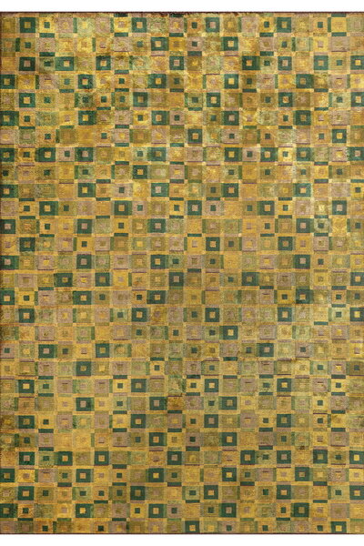 BM Home PATINA SARI - KİVİ - ORMAN YEŞİLİ - ZEYTİN YEŞİLİ 200X300 CM HALI