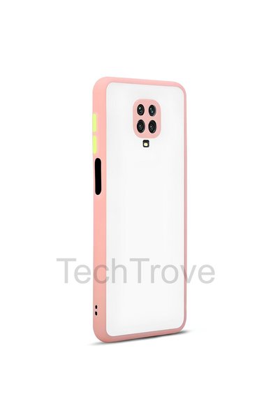 TechTrove حافظة هاتف Xiaomi Redmi Note 9S بتصميم متجمد وحواف ناعمة لحماية الك...