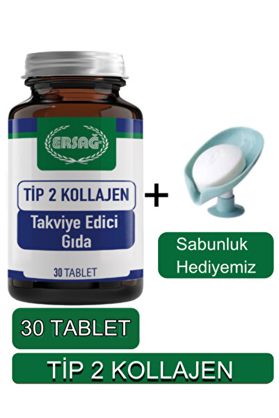 Ersağ ERSAG TİP 2 Kollajen Tablet - Sabunluk Hediyemiz 2098-837