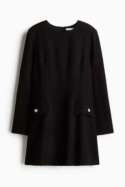 H&M Bouclé-weave dress