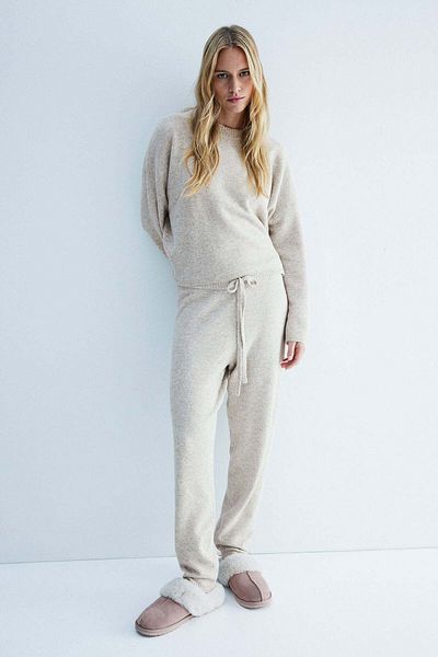 H&M Fine-knit joggers