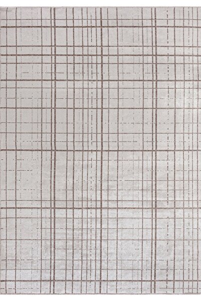BM Home Neo Koyu Kahve - Ekru 160x230 Cm Halı