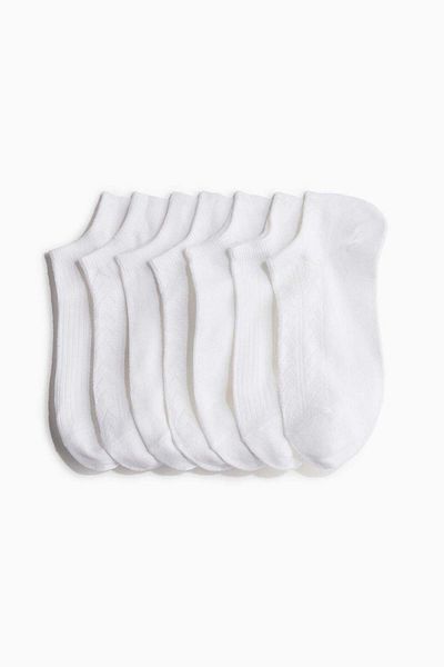 H&M 7-pack shaftless socks