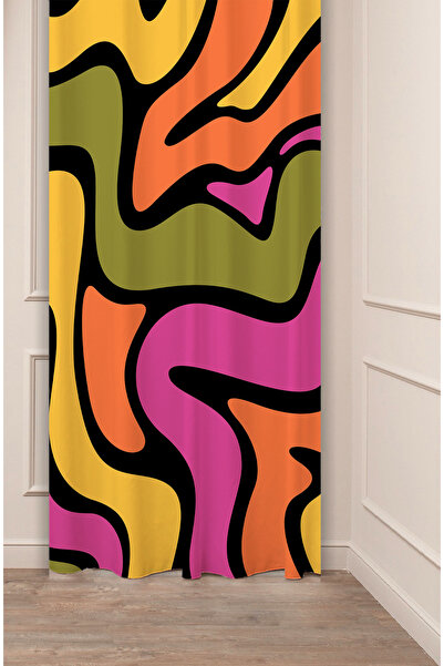 GREENDECOR Bohemian Vase Flower Leaf Pattern Special Design Digital Printed (...