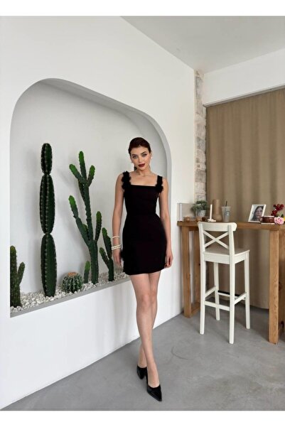 Moda Ebrar Eyesof Ques Mini Dress