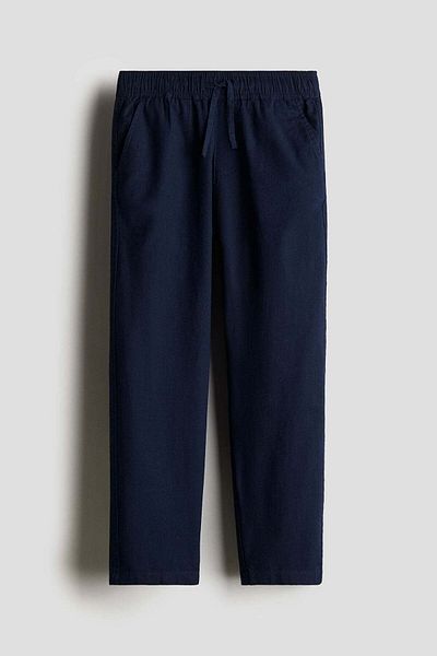 H&M Linen-blend trousers